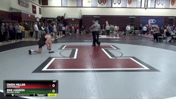 157 lbs Round 2 - Owen Miller, Independence vs Eike Hanson, Roland-Story