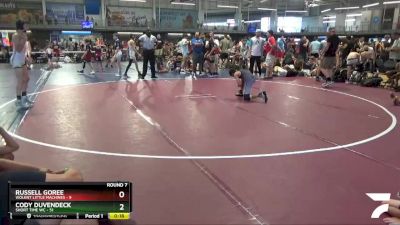 90 lbs Round 8 (10 Team) - Edward Smith, Short Time WC vs Jakobe Reed, SVRWC Black