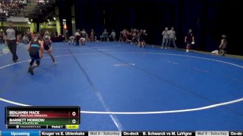 85 lbs Cons. Round 3 - Benjamin Mack, Pursuit Wrestling Minnesota vs Barrett Morrow, Immortal Athletics WC