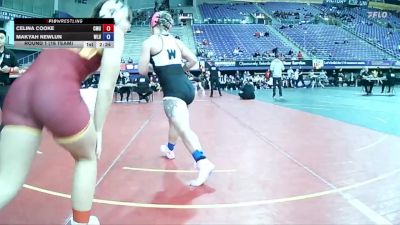 160 lbs Round 1 (16 Team) - Celina Cooke, Colorado Mesa University vs Makyah Newlun, West Liberty