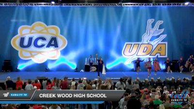 Creek Wood High School [2019 Large Varsity Coed - Non Tumble Day 1] 2019 UCA Smoky Mountain Championship