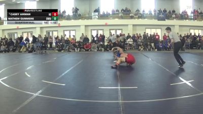 184 lbs Quarterfinal - Casey Aikman, North Central vs Mathew Gummere, Case Western Reserve