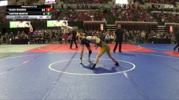 126 lbs Cons. Semi - Eliah Rogers, Minot High School vs Casten Martin, Stillwater Gladiators