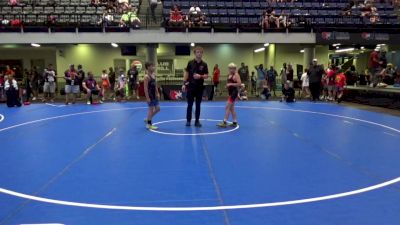 82 lbs Cons. Rd Of 16 - Mitchell Bach, Ragin Raisins Wrestling vs James Dean, Betterman Elite Wrestling