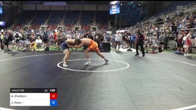 220 lbs Rnd Of 128 - Asher Sheldon, Illinois vs Jagger Rees, Connecticut