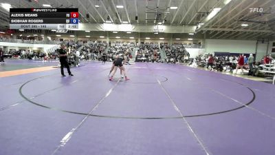 145 lbs Champ. Round 2 - Alexis Means, Friends University vs Siobhan Rogers, Quincy