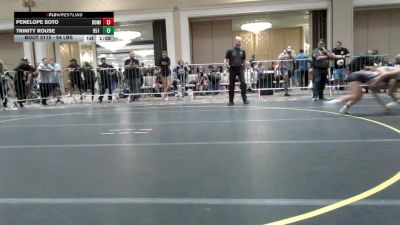 94 lbs Quarterfinal - Penelope Soto, Dominate WC vs Trinity Rouse, 951 Wc