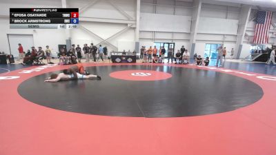 175 lbs Semis - Efosa Osayande, Titan Mercury Wrestling Club vs Brock Armstrong, Buzzsaw Wrestling Club