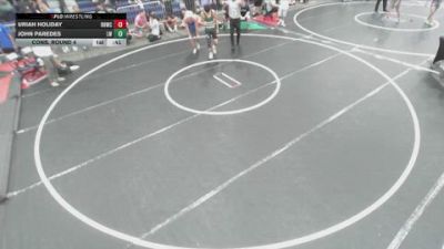 126 lbs Cons. Round 4 - John Paredes, Legacy WC vs Uriah Holiday, Rough House Wrestling Club