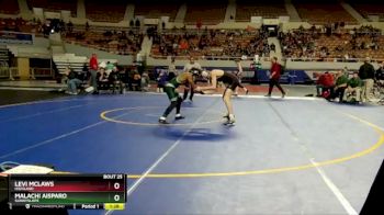 D1-126 lbs Champ. Round 1 - Malachi Aisparo, Sunnyslope vs Levi McLaws, Highland