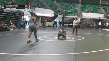 6-7A 165 1st Place Match - Heather Butler, Shades Valley vs Kalea Loving, Sparkman