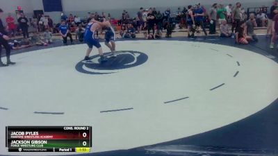 165 lbs Cons. Round 2 - Jacob Pyles, Maritime Wrestling Academy vs Jackson Gibson, Forge Wrestling Club