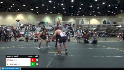 170 lbs Semis (4 Team) - Jaxon Hadaway, Kearsley vs William Kast, Hudson Orange