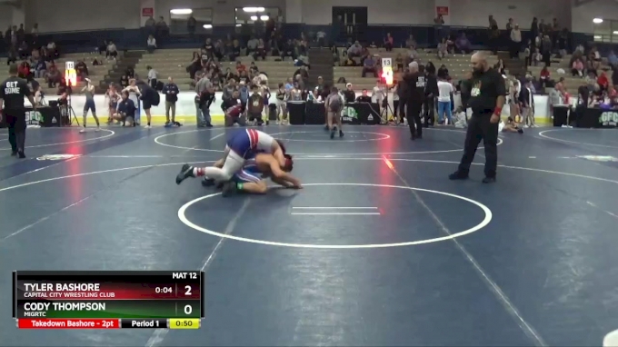 145 lbs Cons. Semi - Cody Thompson, MIGRTC vs Tyler Bashore, Capital ...