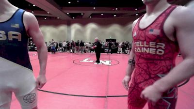 144 lbs Cons. Round 5 - Barrett Keiffer, Pennsylvania vs Owen Garriques, New Jersey