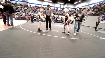 73 lbs Round Of 16 - Bryce Skidgel, Pawnee Peewee Wrestling vs Jaxsyn James, Norman Grappling Club