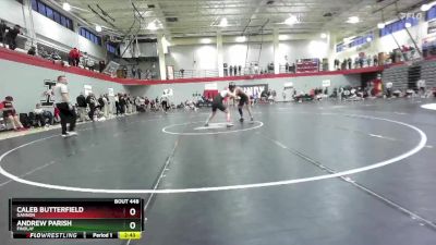 157 lbs Cons. Round 3 - Andrew Parish, Findlay vs Caleb Butterfield, Gannon