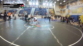 138 lbs Round 3 (8 Team) - Samuel Santiago, Cypress Creek vs Adrian Day, Cocoa Beach WC