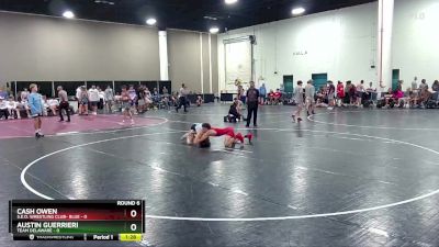 106 lbs Round 6 (8 Team) - Austin Guerrieri, Team Delaware vs Cash Owen, S.E.O. Wrestling Club- Blue