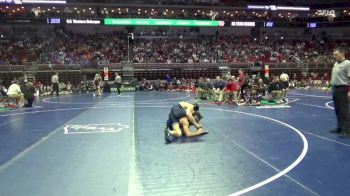 3A-150 lbs Champ. Round 1 - Jake Dunn, Urbandale vs Isaac Bates, Lewis Central