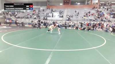 55 kg Semis - Cali Leng, Iowa Womens Wrestling Club vs Alexandra Waitsman, The Nest Wrestling Club