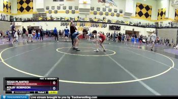 102 lbs Cons. Round 3 - Noah Plahitko, Roncalli Wrestling Foundation vs Kolby Robinson, BWC