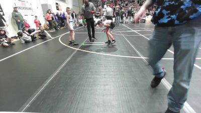 64 lbs Quarterfinal - Gage Knight-Osborne, Pitbull Wrestling Academy vs Nash McCuistion, Tiger Trained Wrestling