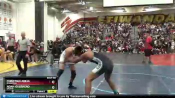 160 lbs Champ. Round 1 - Christian Abeja, Gladstone vs Noah Guerrero, Upland