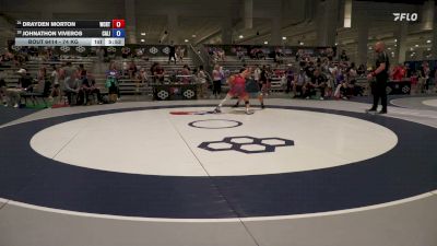 74 kg Cons. Sub-rd Of 16 - Drayden Morton, West Coast Regional Training Center vs Johnathon Viveros, California