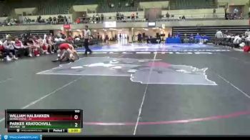 132 lbs Quarterfinals (8 Team) - Cael Straley, North Scott vs James Shaffer, Hersey