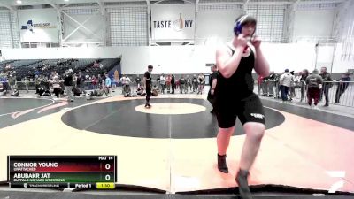 Cons. Round 2 - Abubakr Jat, Buffalo Nomads Wrestling vs Connor Young, Unattached