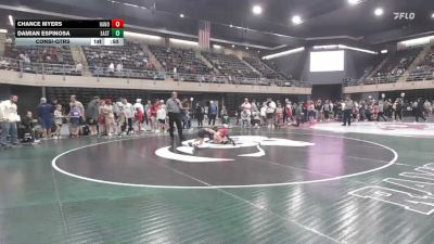 58 lbs Consi-qtrs - Chance Myers, Hanover vs Damian Espinosa, Easton