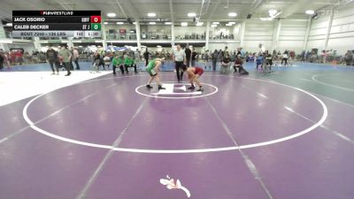 136 lbs Round Of 16 - Jack Osorio, Goffstown vs Caleb Decker, St Johnsbury