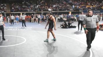 D 2 190 lbs Quarterfinal - Cruz LeBlanc, Belle Chasse vs Sedrick Thompson, Archbishop Rummel