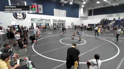 81 lbs Round 1 - Jolie Savala, Riverside vs Danica Valdovinos, West Covina