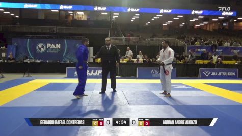 Gerardo Rafael Contreras vs Adrian Andre Alonzo 2026 Pan Jiu Jitsu IBJJF Championship