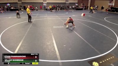 107 Championship Bracket Semifinal - William Bainbridge, Hastings vs Ethan Phanmanivong, Shakopee