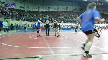 161 lbs Consi Of 8 #1 - Clarissa Ramirez, McAlester vs Kennedy Watan, Choctaw Ironman Youth Wrestling