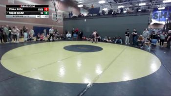 113 lbs Quarterfinal - Ethan Ruth, Post Falls High School Wrestling vs Shade Wilde, Idaho