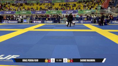 Daisuke Nakamura vs Israel Pereira Filho 2025 Brasileiro Jiu-Jitsu IBJJF