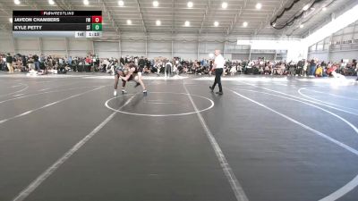 120 lbs Round 2 (8 Team) - Javeon Chambers, Freakztyle Wrestling vs Kyle Petty, Stealth Training
