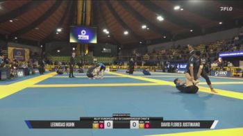 Leonidas Huhn vs David Flores Justiniano 2026 IBJJF European NoGi