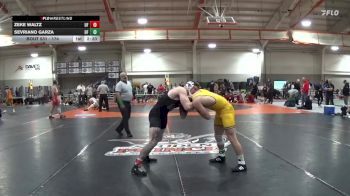174 lbs Quarterfinal - Zeke Waltz, McKendree vs Sevriano Garza, Ashland University