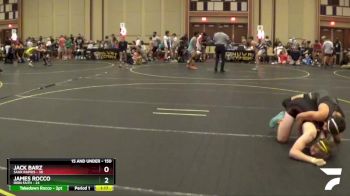 150 lbs Cons. Round 4 - James Rocco, Iron Faith vs Jack Barz, Sauk Rapids