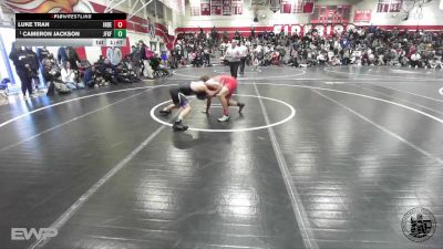 126 lbs Quarterfinal - Cameron Jackson, John F Kennedy -Fremont vs Luke Tran, Independence