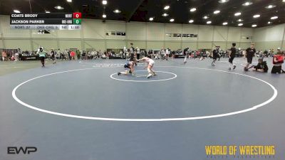 80 lbs 3rd Place - Coats Brody, Northern Colorado 12U vs Jackson Parker, OK Elite 12U Orange