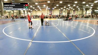 138 lbs Consi Of 8 #2 - Landon Thomas, AZ vs Dillon Smith, FL