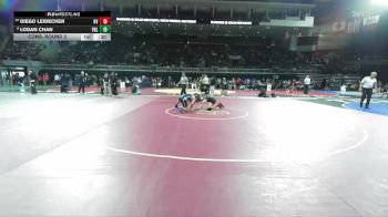132 lbs Cons. Round 2 - Diego Leidecker, Bella Vista vs Logan Chan, Vista Del Lago