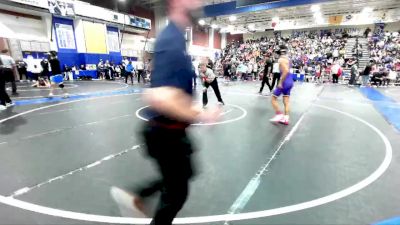 126 lbs Champ. Round 2 - Josiah Garcia, Tokay vs Kayden Vasquez, South Hills Hs