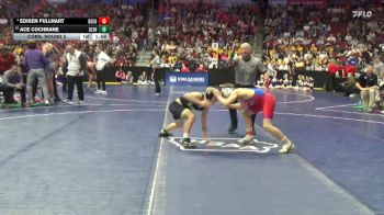 2A-106 lbs Cons. Round 5 - Edisen Fullhart, Decorah vs Ace Cochrane, Glenwood